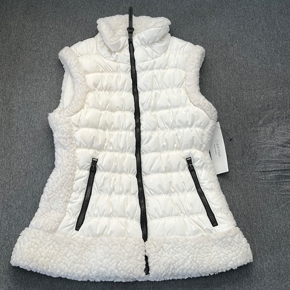 Calvin Klein Jackets & Blazers - White Calvin Klein Performance Vest